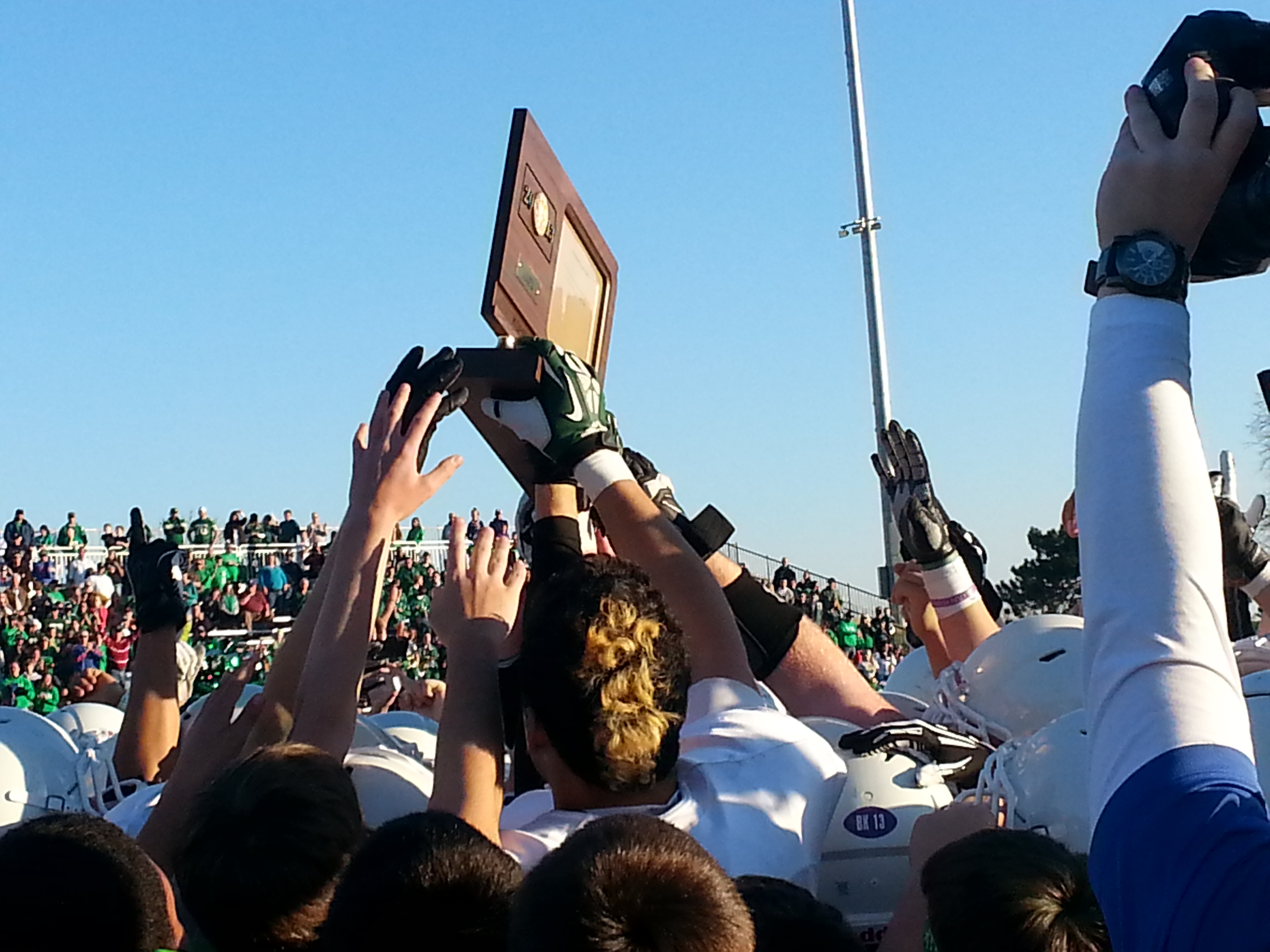 Derby wins 6A title in thriller over Shawnee Mission East